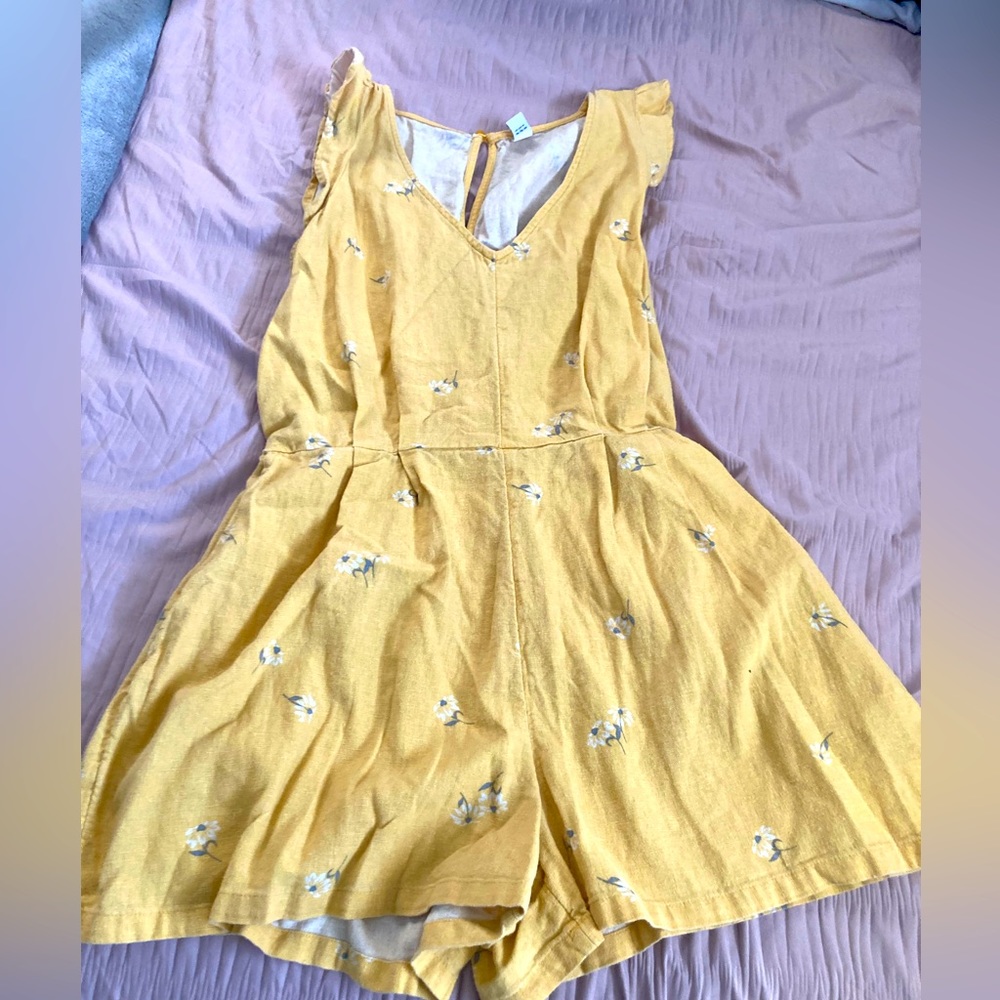 Yellow romper